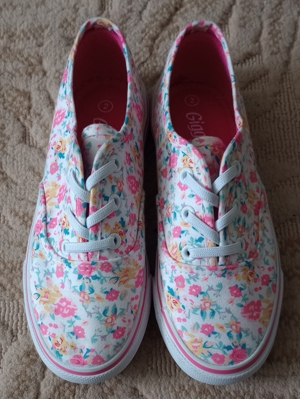 1 Day Sale💥Giggles Girls Printed Canvas Sneakers